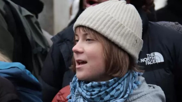 Климатичната активистка Грета Тунберг беше санкционирана от властите във Венеция