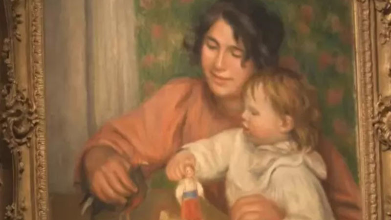 Непознат шедьовър на Реноар беше продаден за 1 милион и 800 000 евро на търг в Париж