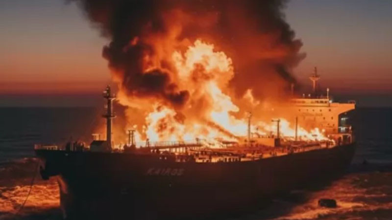 Украйна пое отговорност: Поразихме с дронове два танкера от руския сенчест флот