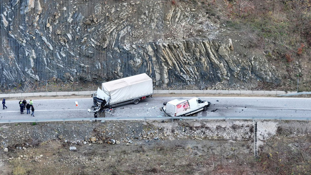 Катастрофа затвори Околовръстното шосе на Габрово в посока прохода Шипка