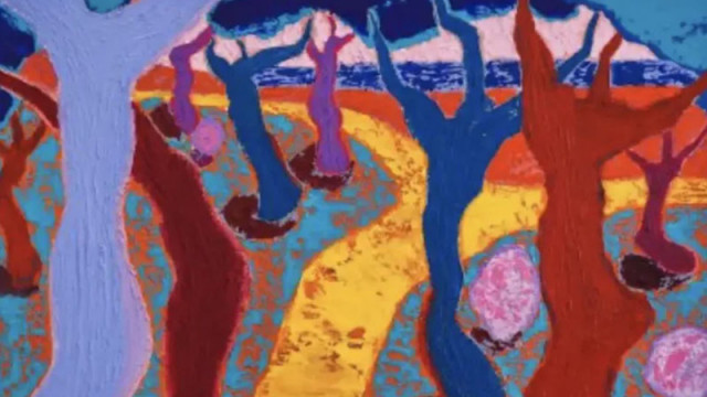 Картина на Красен Кралев в зимния търг за българско изкуство на Артмарк