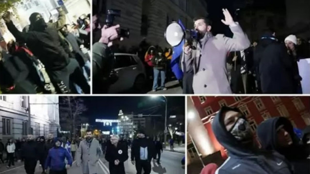 Ескалацията се случи в момента в който незаявено шествие се