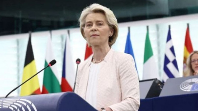Фон дер Лайен видя "светлото бъдеще" в "зората на ера на пълна енергийна независимост от Русия"