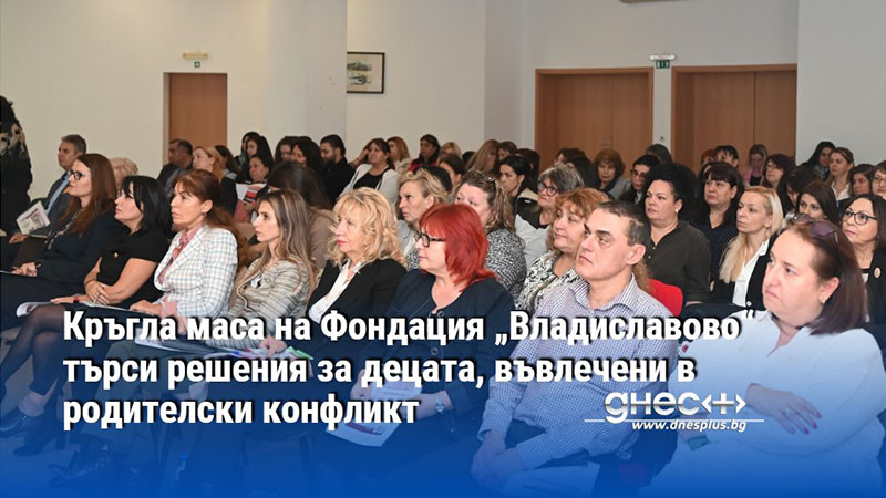 Кръгла маса на Фондация „Владиславово“ търси решения за децата, въвлечени в родителски конфликт