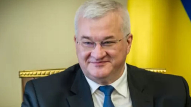 Външните министри на България и Украйна Георг Георгиев и