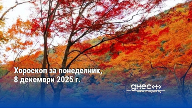 Хороскоп за понеделник, 8 декември 2025 г.