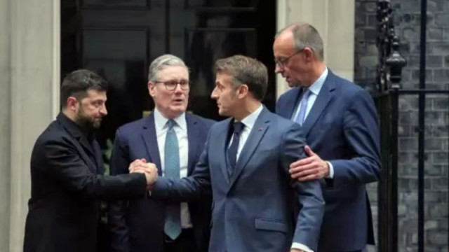 Зеленски след срещата в Лондон: Продуктивни разговори, мирният план е завършен