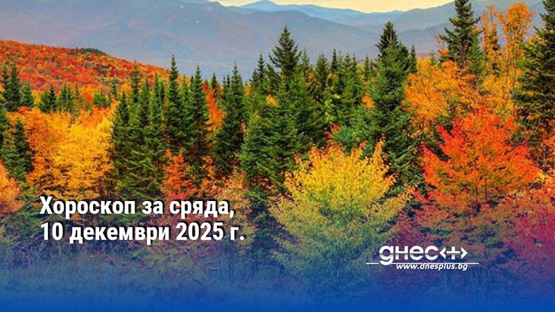 Хороскоп за сряда, 10 декември 2025 г.