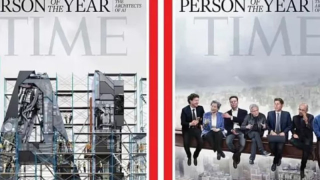 Списание Time обяви Архитектите на изкуствения интелект за Личност на