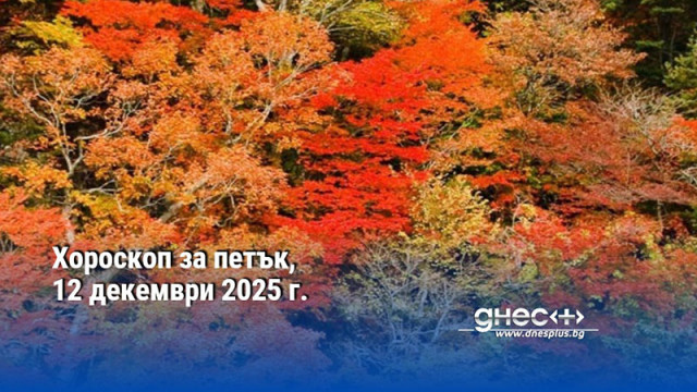 Хороскоп за петък, 12 декември 2025 г.
