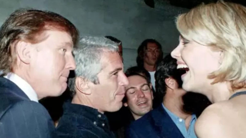 Демократи публикуваха снимка на Тръмп с 6 жени от имение на Епстийн заедно с принц Андрю и Клинтън