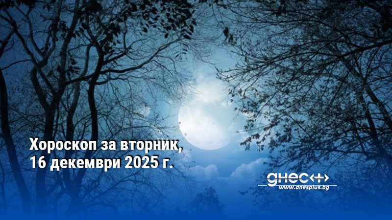 Хороскоп за вторник, 16 декември 2025 г.