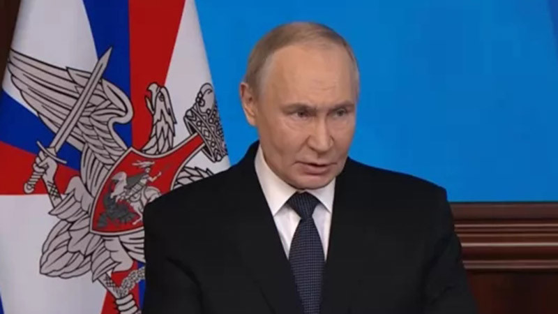 Путин пред колегията на МО: Армията се подсилва, фронтът неумолимо върви напред