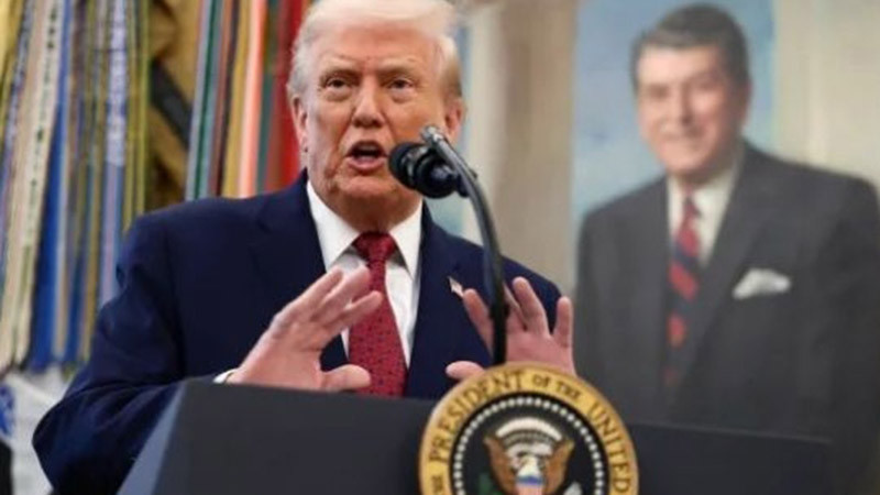 В обръщение към нацията Тръмп изтъкна победите си: Наследих бъркотия и сега я оправям