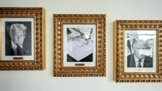 Администрацията на Тръмп се подигра на Байдън с възпоменателна плоча на колонадата на Белия дом