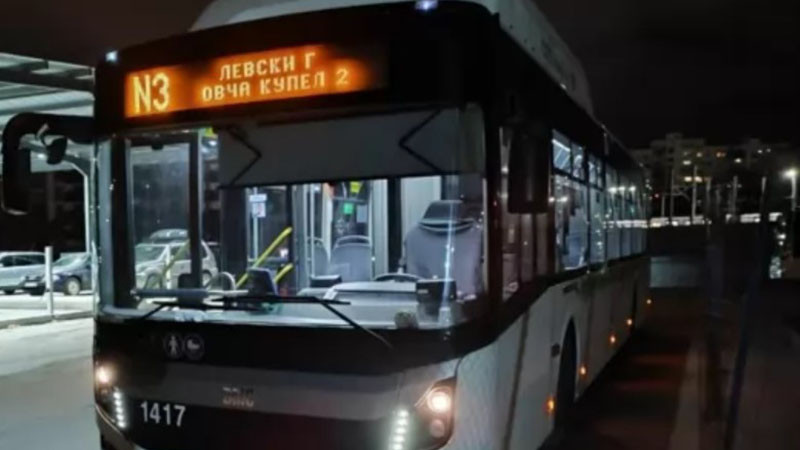 Общественият транспорт в София ще работи в новогодишната нощ