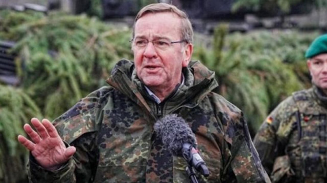 Германският министър на отбраната Борис Писториус заяви пред вестник Die