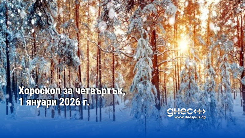 Хороскоп за четвъртък, 1 януари 2026 г.