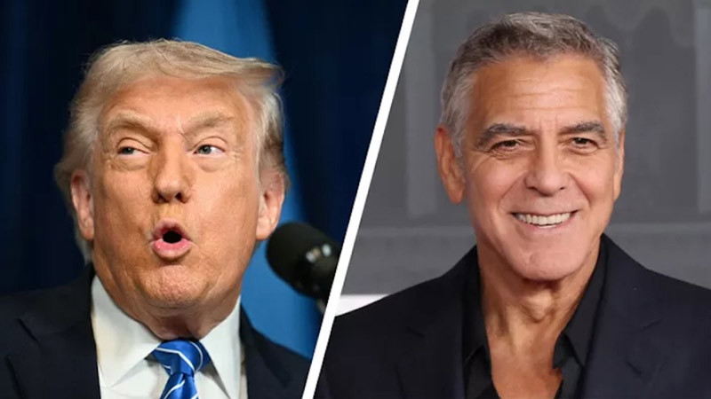 Джордж Клуни отвърна на критиките на Тръмп
