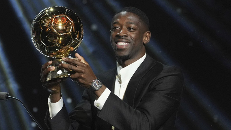 Дембеле изпревари Ямал в още една традиционна класация за №1 на годината