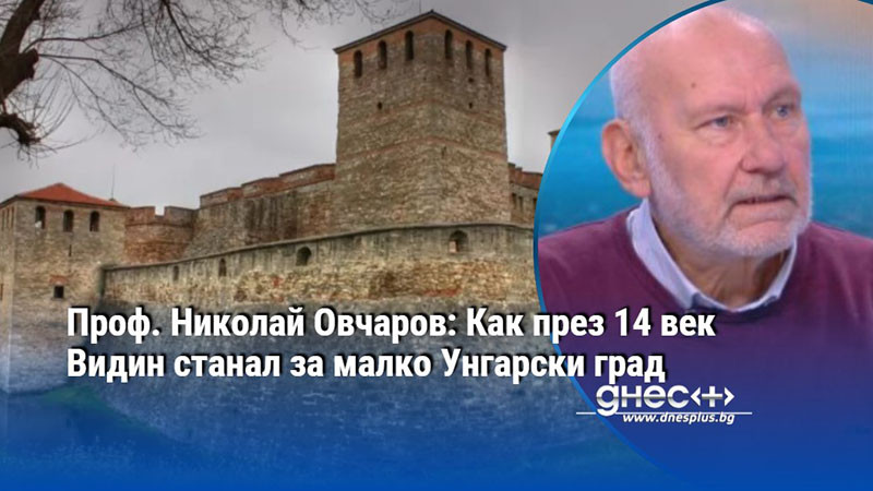 Проф. Николай Овчаров: Как през 14 век Видин станал за малко Унгарски град