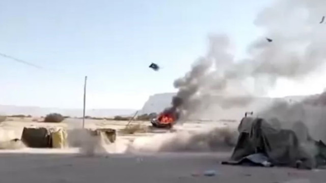 Британски и френски военни самолети нанесоха въздушни удари в централната