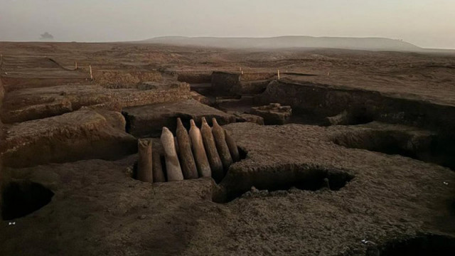 Археолози работещи в западната част на делтата на Нил в