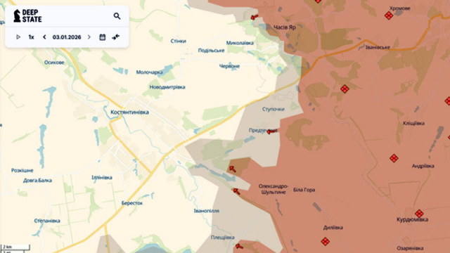 DeepState: Руснаците напредват в Донецка и Харковска области