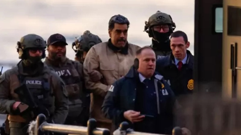 Доведоха Мадуро с хеликоптер в съда в Ню Йорк