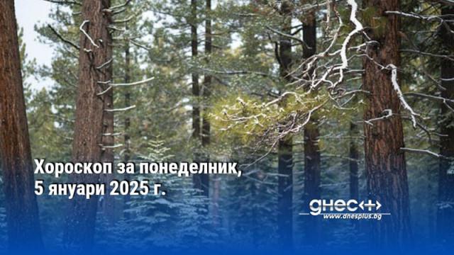 Хороскоп за понеделник, 5 януари 2025 г.