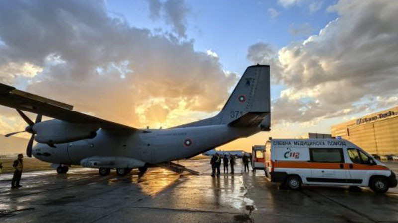 Spartan-ът осигури въздушен транспорт за медицински екипи при донорска ситуация