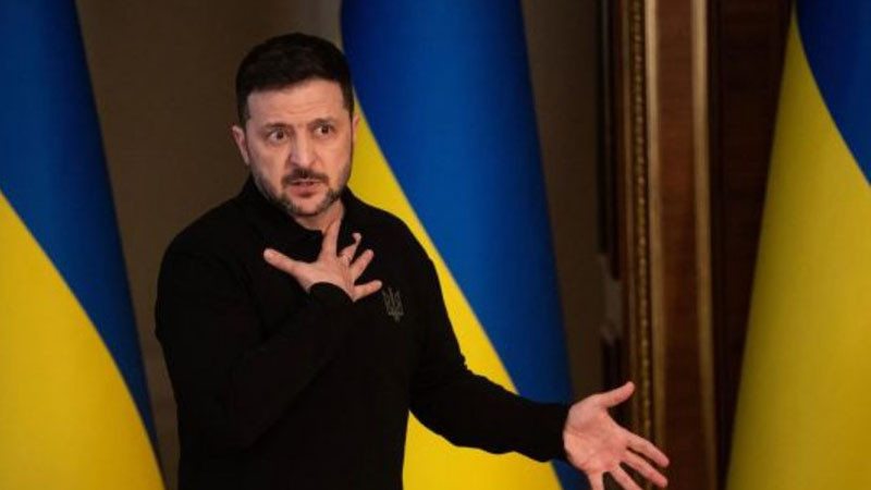 Зеленски се притесни: Ударът с "Орешник" бе демонстративно близо до границата на Украйна с ЕС