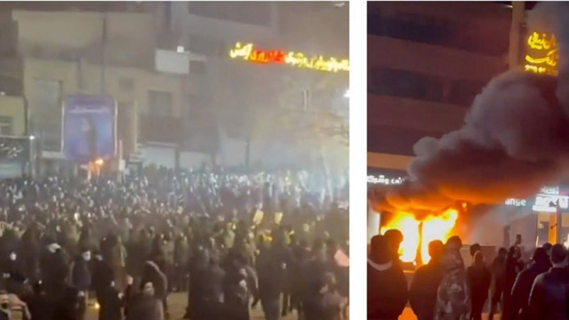 Докато протестите в Иран не само не спират но и стават