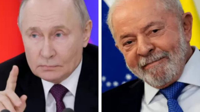 Руският президент Владимир Путин и бразилският му колега Луиз Инасио