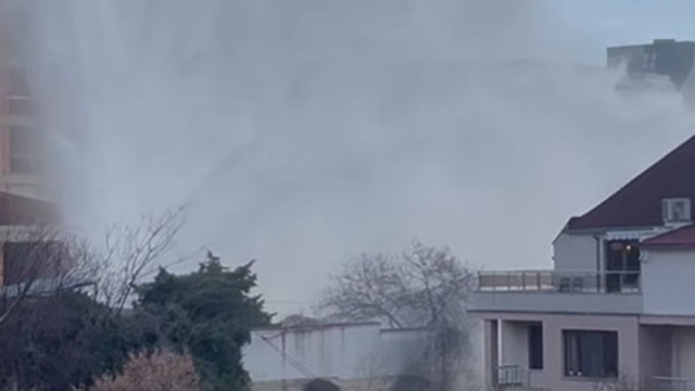 Сериозна водна авария спря водоподаването за жителите на част от