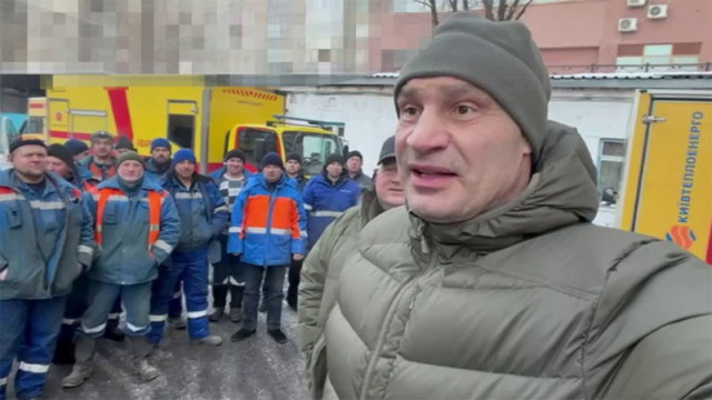 На фона на продължаващата енергийна криза кметът на Киев Виталий