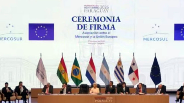 Европейският съюз и южноамериканският търговски блок Меркосур подписаха днес исторически