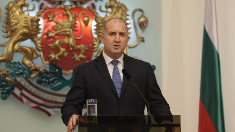 Румен Радев ще направи обръщение към народа