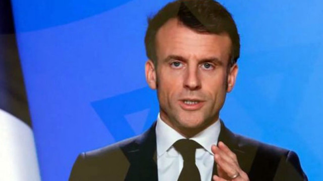 Френският президент Еманюел Макрон заяви в Давос където се провежда
