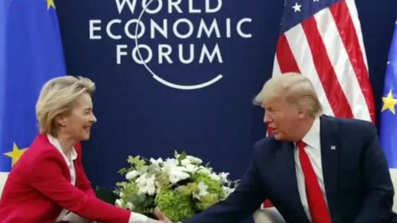 Тръмп и Фон дер Лайен няма да разговарят в Давос