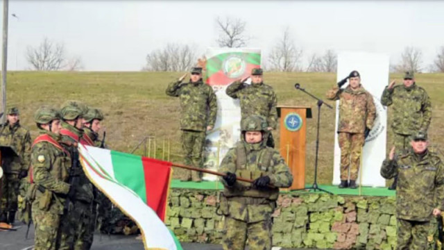 С тържествена церемония на учебен полигон Ново село на 23