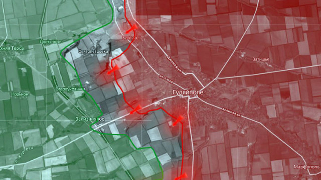 В Гуляйполе Въоръжените сили на Украйна са регистрирали над 35