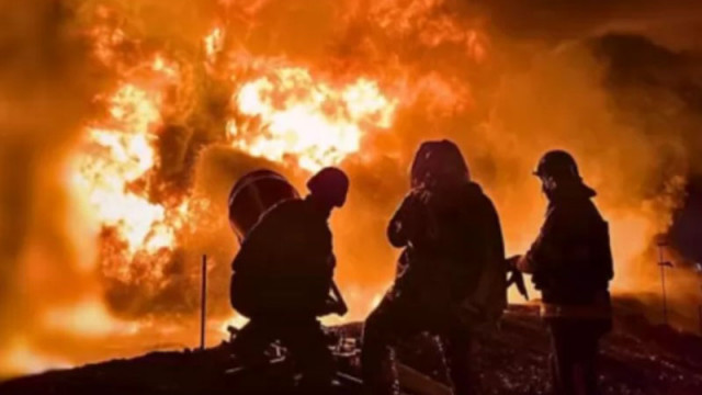 Русия нанесе рекордна по мащаби въздушна атака срещу Украйна за