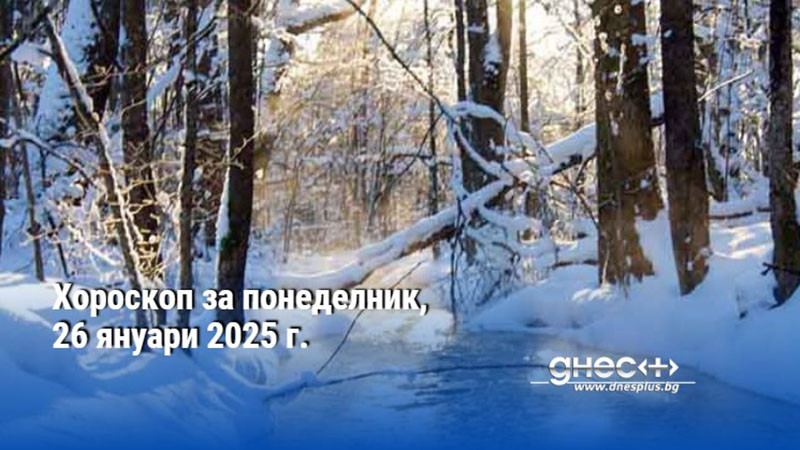 Хороскоп за понеделник, 26 януари 2025 г.