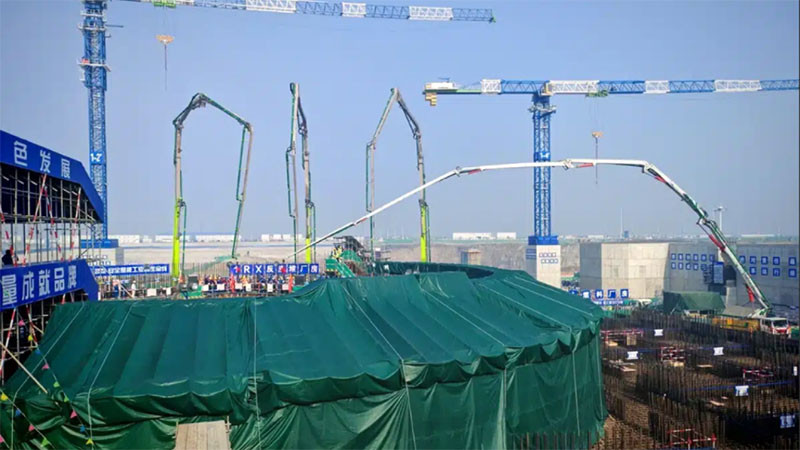 Китай започна строежа на първата в света хибридна ядрена централа