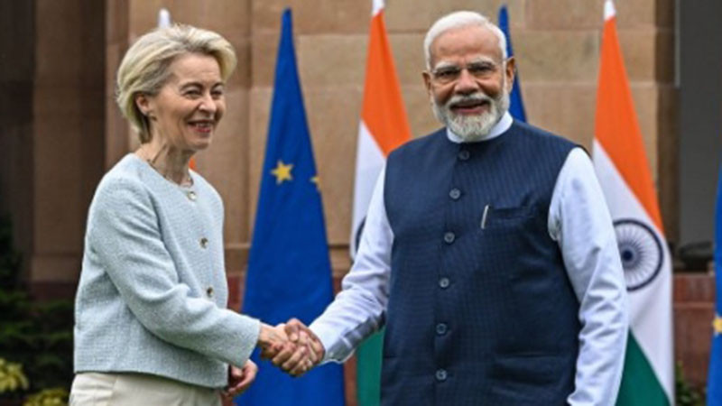 Фон дер Лайен: Историческото споразумение между ЕС и Индия показва, че е възможен различен път