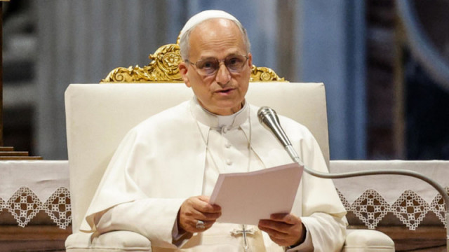 Папа Лъв призова за край на антисемитизма по целия свят