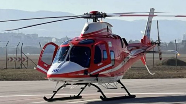 Медицински хеликоптер е задействан за да транспортира 5 годишно дете