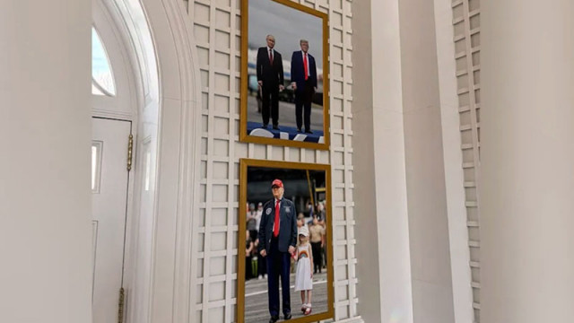 Доналд Тръмп е сложил снимка с Владимир Путин от срещата