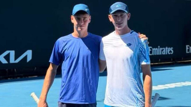 Димитър Кисимов се класира за финала на двойки при юношите на Откритото